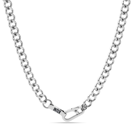 Catena uomo in acciaio "INTER" - SAYA SHOP ONLINE OUTLET