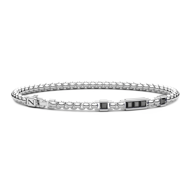 Bracciale Zancan in argento con pietre naturali | SAYA SHOP ONLINE