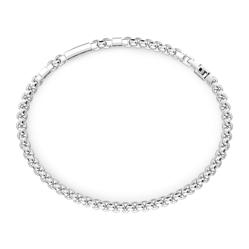 Bracciale Zancan in argento con pietre naturali | SAYA SHOP ONLINE