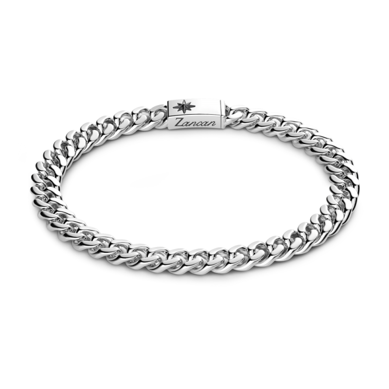 Bracciale a grumette Zanca in argento | SAYA SHOP ONLINE