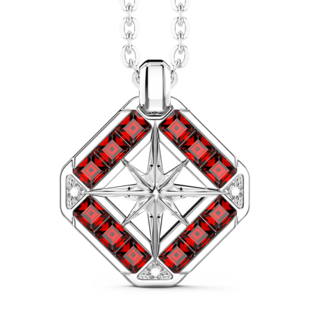 Collana Zancan in argento con pietre naturali | SAYA SHOP ONLINE