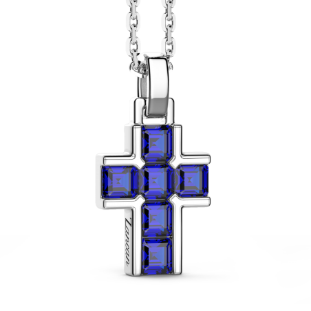 Collana Zancan in argento con pietre naturali | SAYA SHOP ONLINE