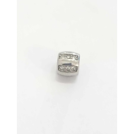 Charm drop Morellato. Cristalli bianchi. SAYA OUTLET SHOP ONLINE.