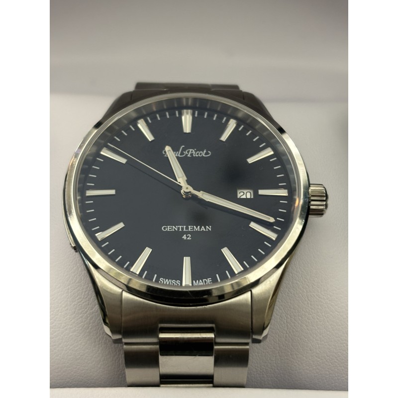 Paul Picot Gentleman 42 2061SQ/BN