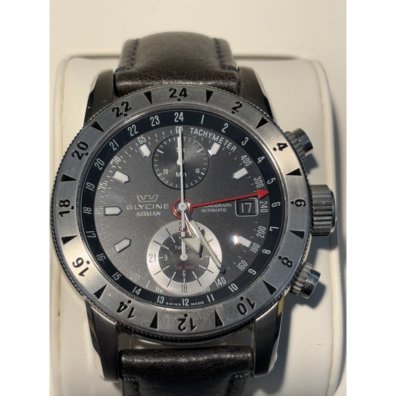 Glycine Airman chronograph ETA 2824-2 automatic | SAYA SHOP ONLINE