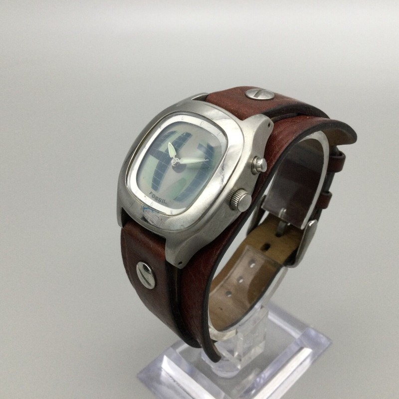 OROLOGIO PELLE FOSSIL BIG TIC - SAYA SHOP ONLINE OUTLET