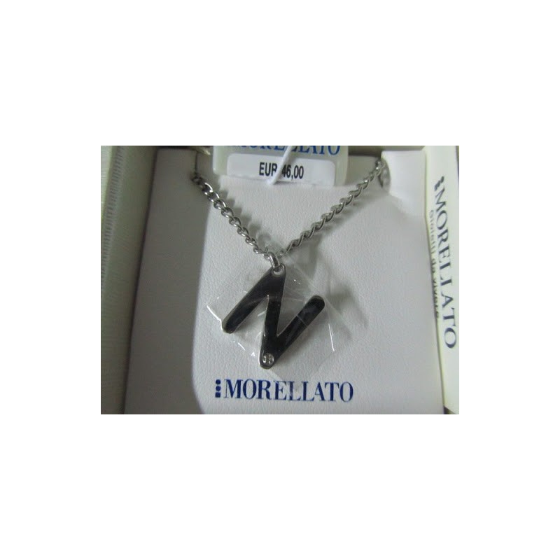 Collana Morellato donna. Glamour. Lettere. SAYA SHOP ONLINE OUTLET