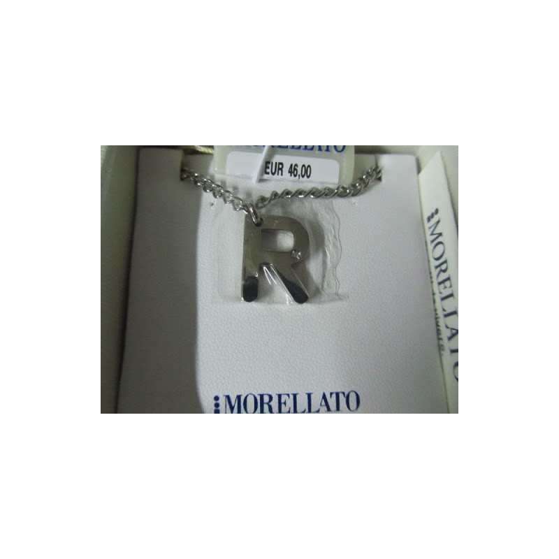 Collana Morellato donna. Glamour. Lettere. SAYA SHOP ONLINE OUTLET