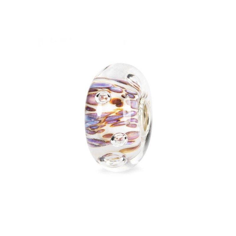 Beads Trollbeads, Cresta di Bolle Viola | SAYA SHOP ONLINE