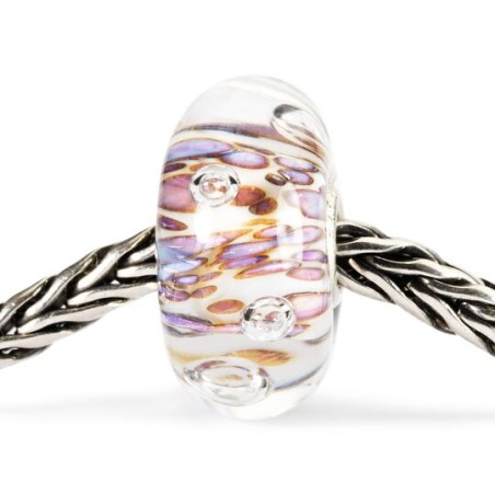 Beads Trollbeads, Cresta di Bolle Viola | SAYA SHOP ONLINE