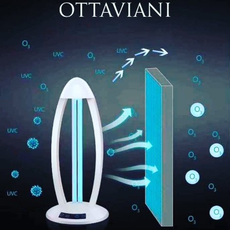 Lampada Ottaviani, Sanificante all'UV ed Ozono| SAYA SHOP ONLINE