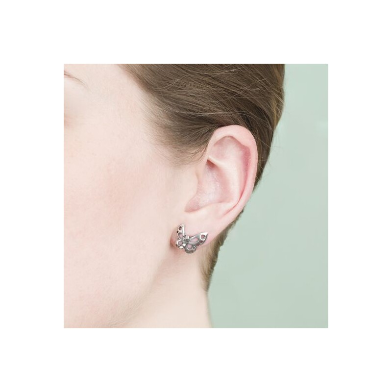 Trollbeads, Orecchini Farfalla Danzante