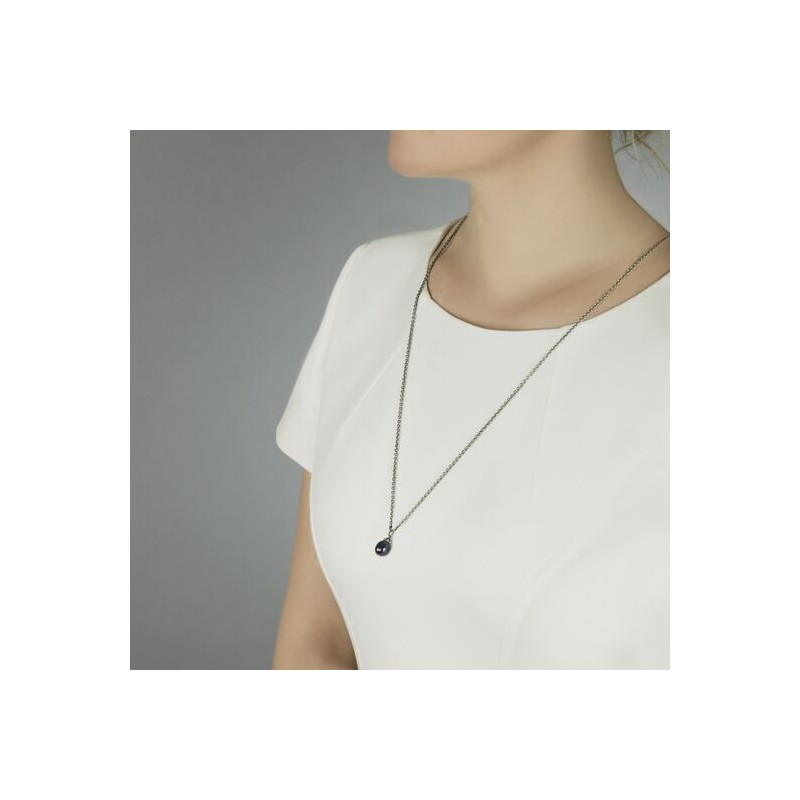 Trollbeads, Collana Fantasia con Perla Pavone