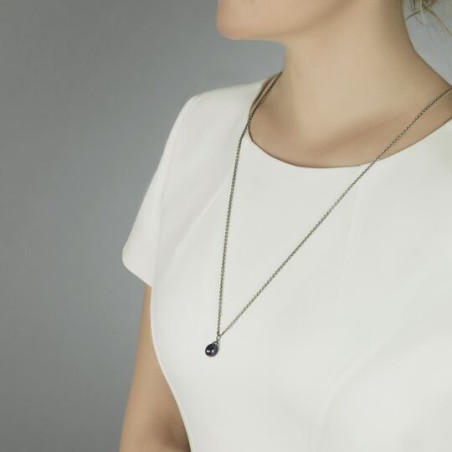 Trollbeads, Collana Fantasia con Perla Pavone