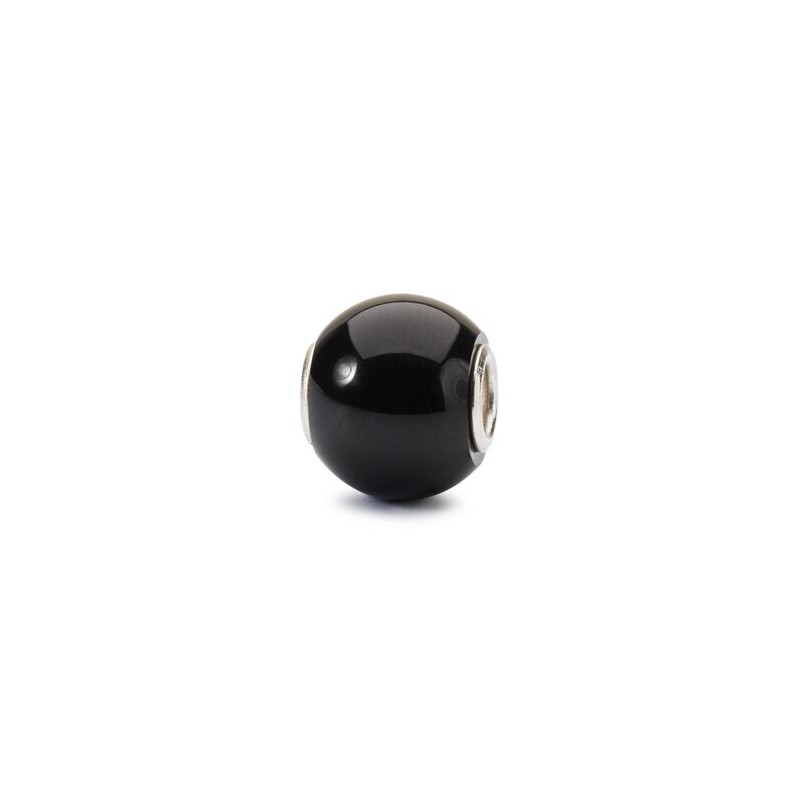 Trollbeads, Beads Onice Nero Rotondo