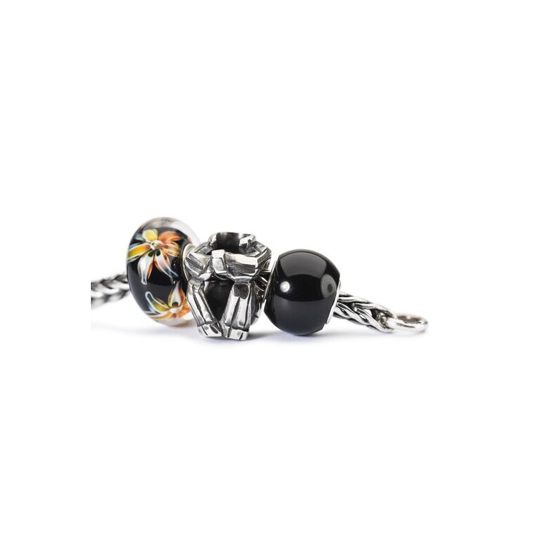 Trollbeads, Beads Onice Nero Rotondo