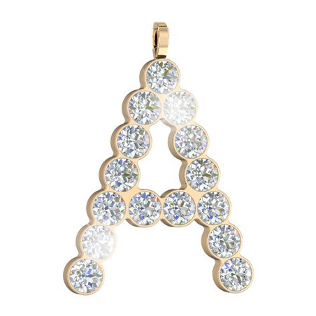 Collana Rebecca lettere. Collezione MyWorld. SAYA SHOP ONLINE OUTLET