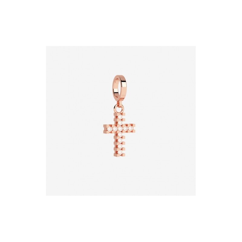 Charm croce donna Rebecca. Collezione Myworld. SAYA SHOP ONLINE OUTLET