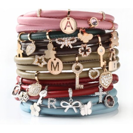 Charm Donna con pietra Rebecca. Collezione Myworld. SAYA SHOP ONLINE