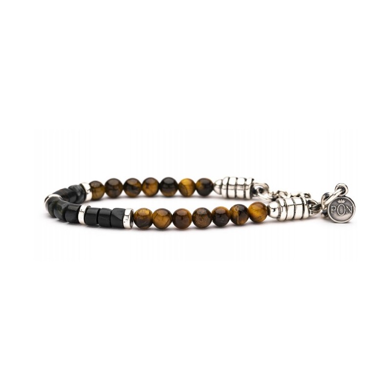 Bracciale Portonovo, Tribe Onice Occhio di Tigre | SAYA SHOP ONLINE