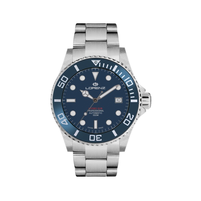 Orologio Lorenz, HYDRO-SUB 090000BB SWISS MADE AUTO| SAYA SHOP ONLINE