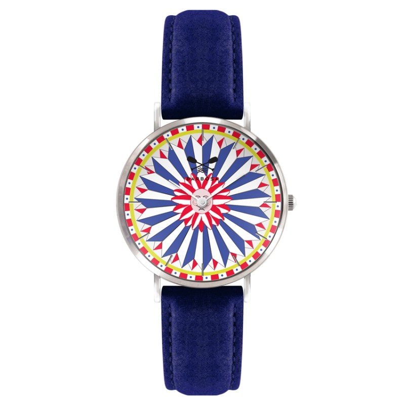 OROLOGIO BARBOSA,  IL SOLE dm. 36,5 BLU | SAYA SHOP ONLINE