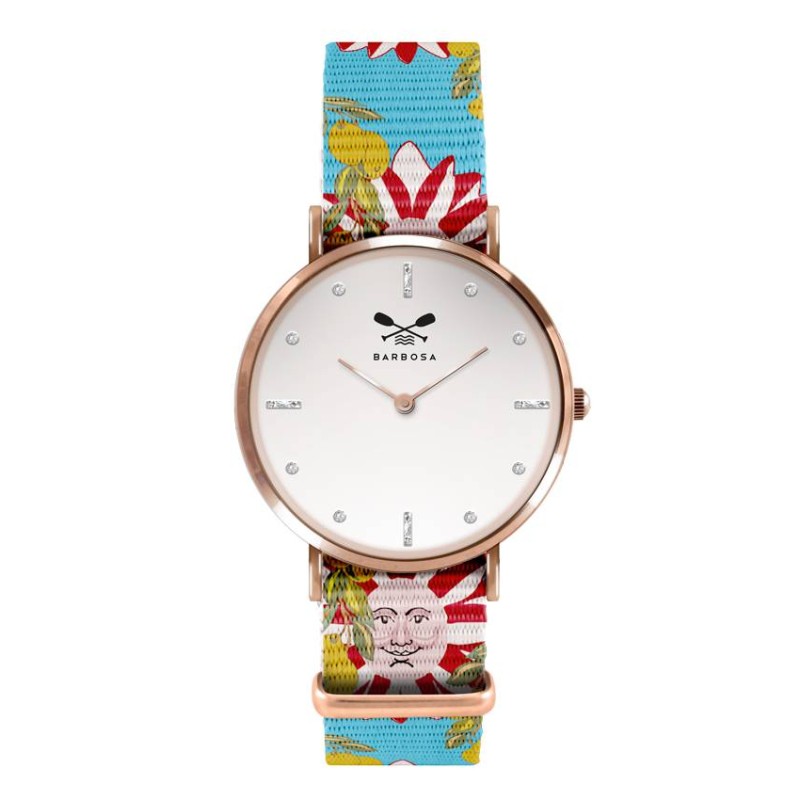OROLOGIO BARBOSA, BIANCO ZIRCONI  | SAYA SHOP ONLINE