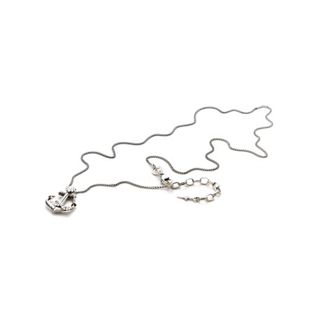 Cesare Paciotti, collana ancora in argento | SAYA SHOP ONLINE