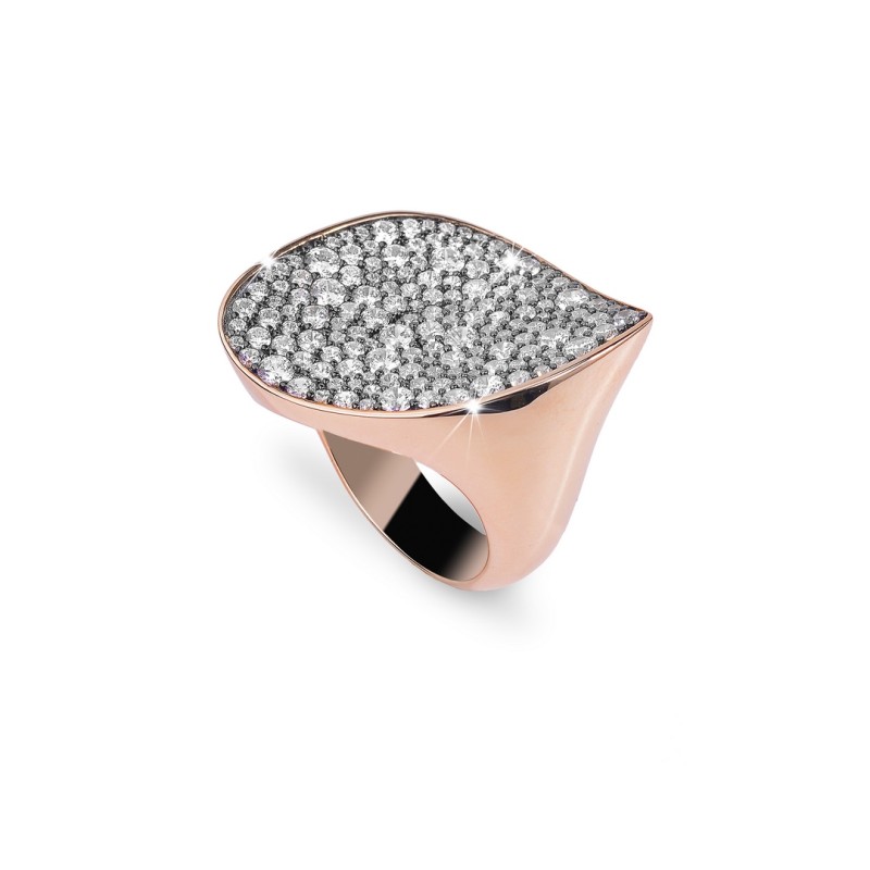 BROCCHI, anello argento e zirconi | SAYA SHOP ONLINE