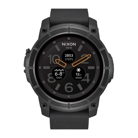 NIXON Mission 48 mm , All Black | SAYA SHOP ONLINE