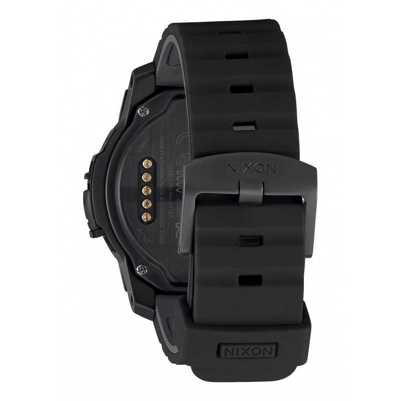 NIXON Mission 48 mm , All Black | SAYA SHOP ONLINE