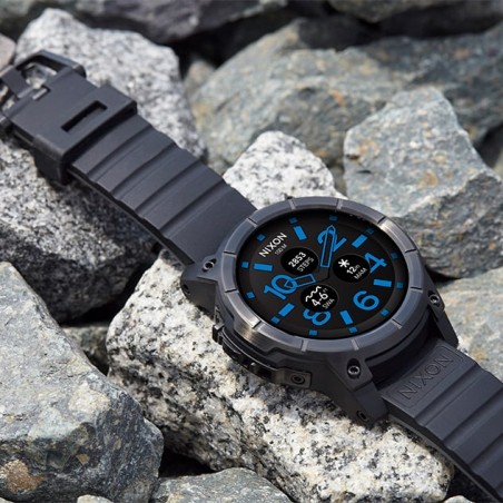 NIXON Mission 48 mm , All Black | SAYA SHOP ONLINE