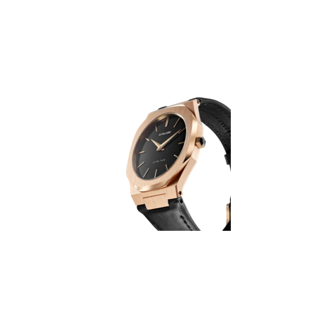 Orologio D1 Milano,  ULTRA THIN LEATHER ROSE GOLD | SAYA SHOP ONLINE
