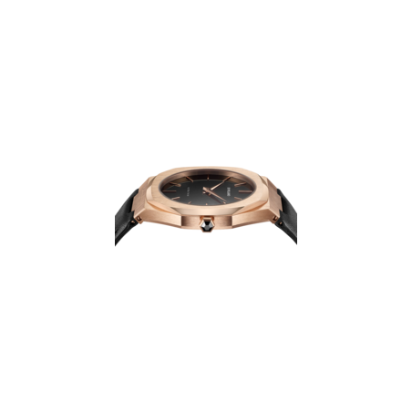Orologio D1 Milano,  ULTRA THIN LEATHER ROSE GOLD | SAYA SHOP ONLINE