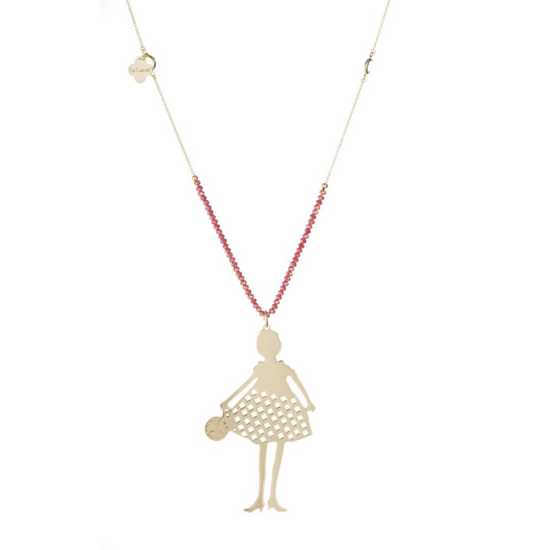 Collana donna Le Carose Collezione Gold&Stone. SAYA SHOP ONLINE OUTLET