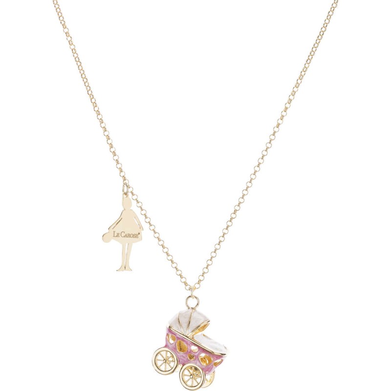 Collana donna Le Carose. Collezione My Bebe. SAYA SHOP ONLINE OUTLET.
