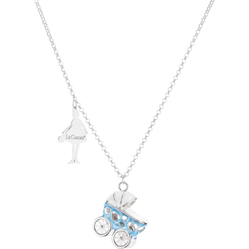 Collana donna Le Carose. Collezione My Bebe. SAYA SHOP ONLINE OUTLET.