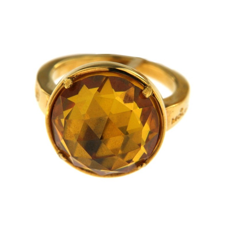 Anello Donna Molecole Oro Molecolare, Citrino SAYA SHOP ONLINE OUTLET.