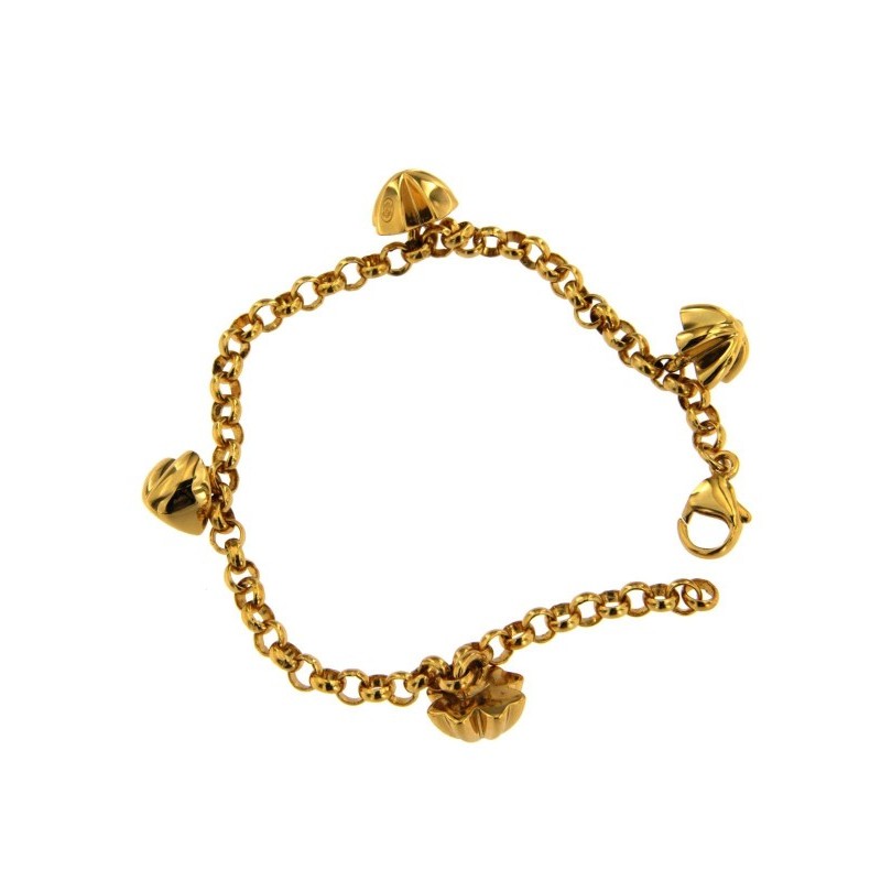 Bracciale Molecole. Oro Molecolare, Charms. SAYA SHOP ONLINE OUTLET.