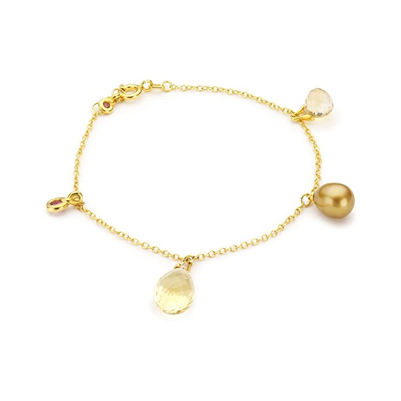 Bracciale Morellato Gold Oro375, pietre, perle SAYA SHOP ONLINE OUTLET