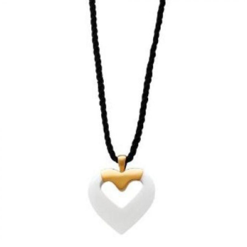 Pendente Morellato Gold. Cuore Oro375 e Agata. SAYA SHOP ONLINE OUTLET