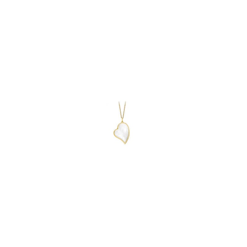 Collana Morellato Gold. Cuore, Oro375 e Agata. SAYA SHOP ONLINE OUTLET