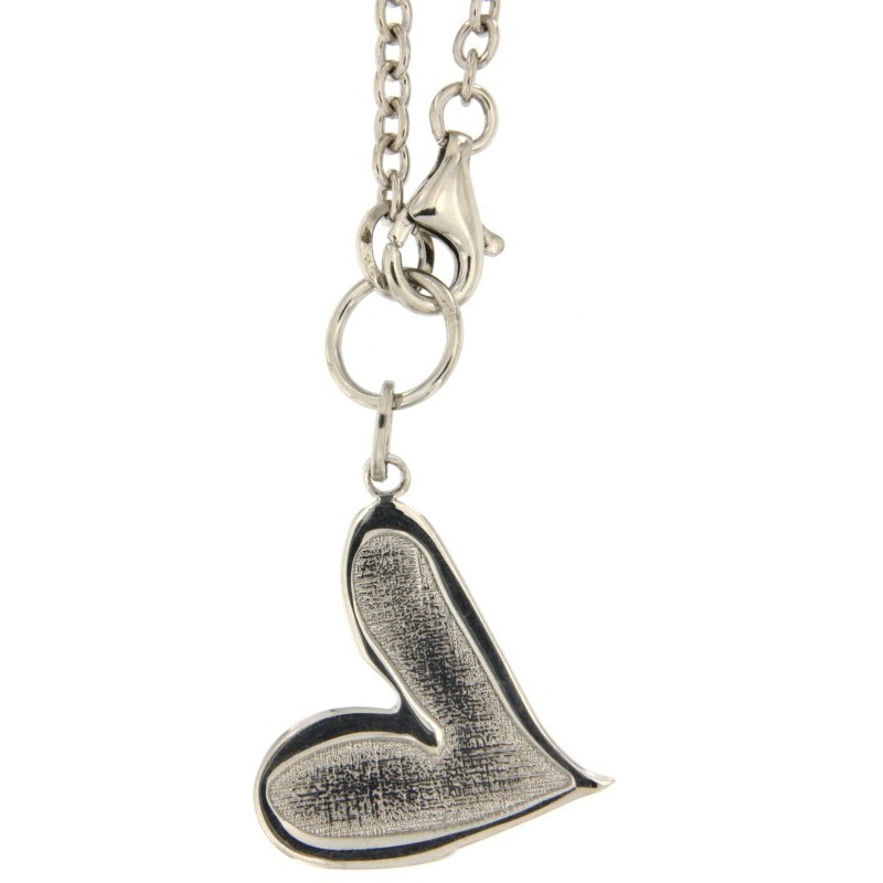 Collana donna Sweet Years. Cuore, Argento. SAYA SHOP ONLINE OUTLET.