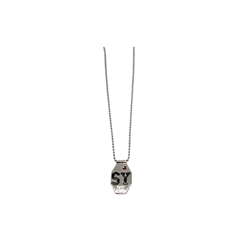 Collana unisex Sweet Years. Piastra acciaio. SAYA SHOP ONLINE OUTLET.