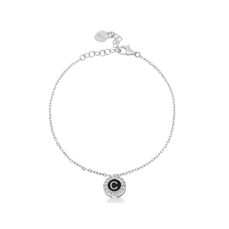 Bracciale Black Swan. Argento925. Double Face. SAYA SHOP ONLINE OUTLET