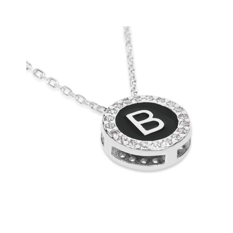 Collana Dvccio 80cm double face con iniziali. SAYA SHOP ONLINE OUTLET.