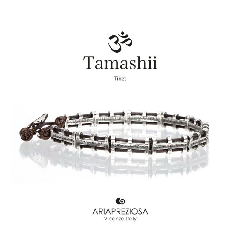 Tamashii bandiere tibetane in Argento