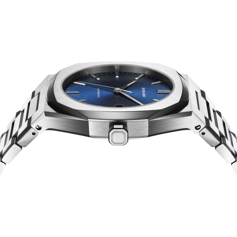 D1 MILANO orologio, BLUE AUTOMATIC BRACELET 41.5 MM | SAYA SHOP ONLINE