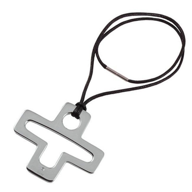 Collana donna Bliss. Collezione Shape. Croce. SAYA SHOP ONLINE OUTLET.