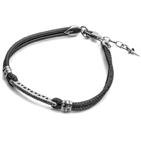 Bracciale uomo Cesare Paciotti Double Line. SAYA SHOP ONLINE OUTLET.